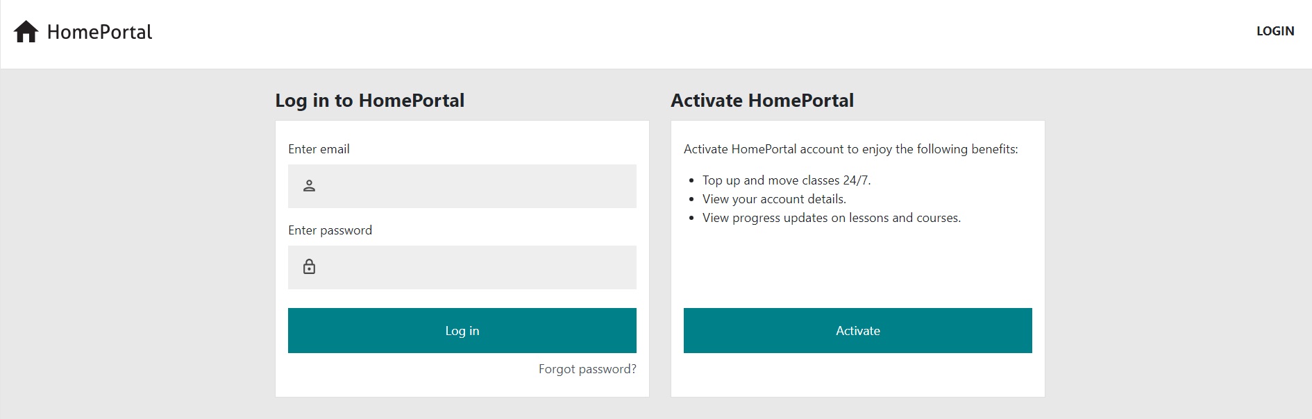 Home portal